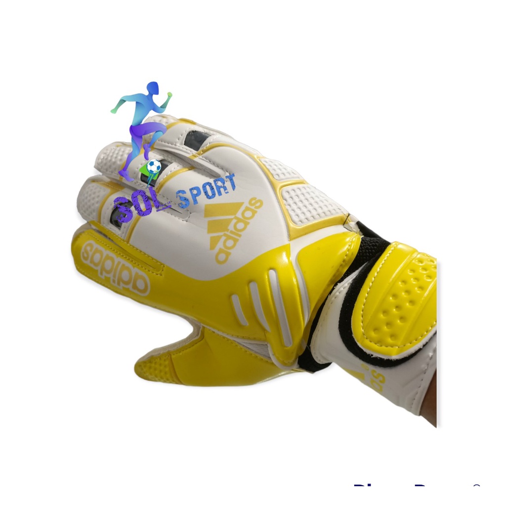 Găng thủ môn cao cấp có xương đỡ trợ lực ngón bắt dính - solsport - baxusport