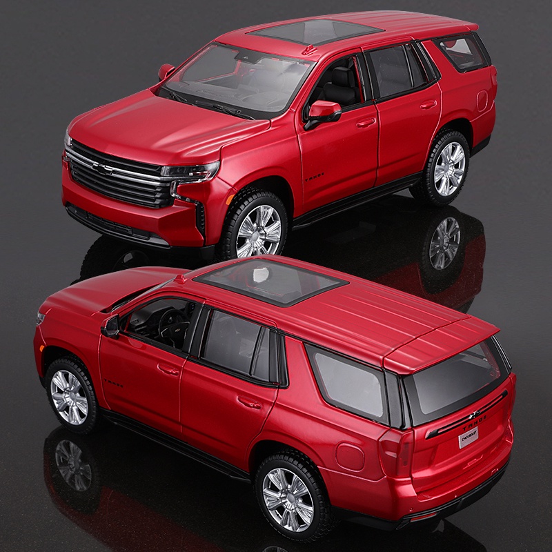 Mô Hình Xe Hơi Chevrolet 2021 Tahoe SUV Tỉ Lệ 1 / 26 Maisto