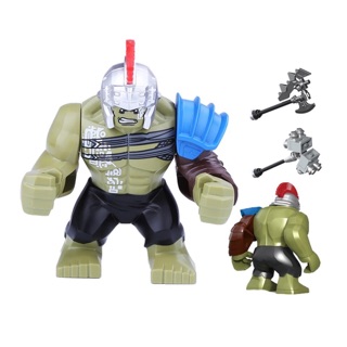 Mẫu lego bigfigures the hulk võ sĩ giác đấu