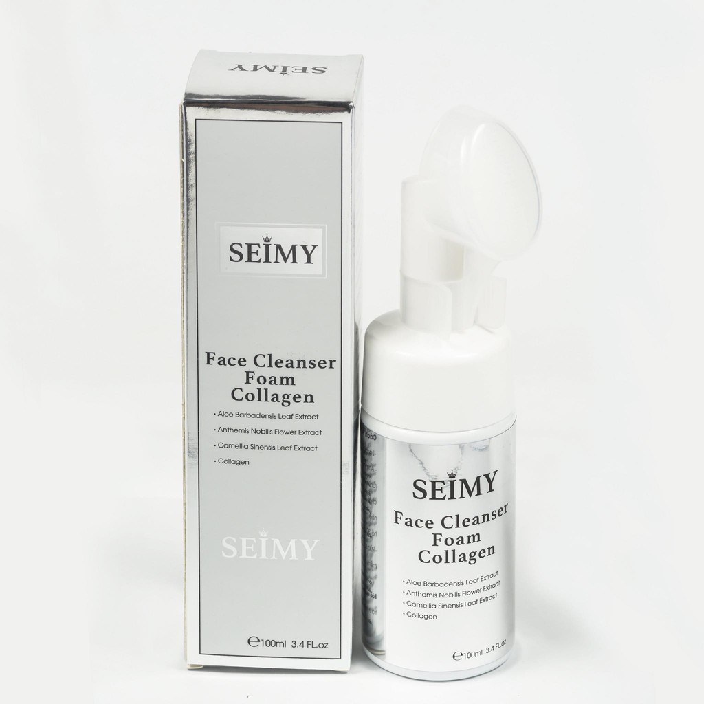 [Mã 1911FMCGSALE giảm 8% đơn 500K] Sữa rửa mặt đầu cọ tạo bọt Seimy - Face Cleanser Foam Collagen | BigBuy360 - bigbuy360.vn