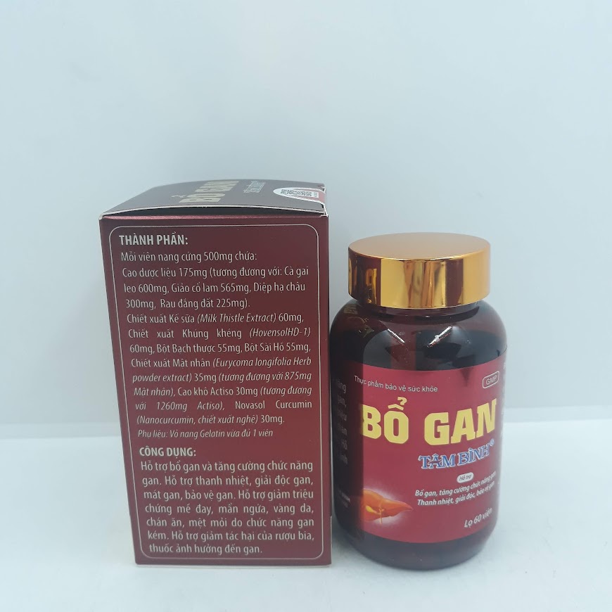 BỔ GAN TÂM BÌNH - Hỗ trợ bổ gan và tăng cường chức năng gan