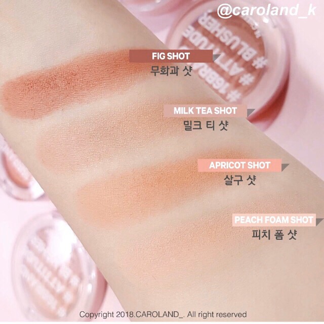 PHẤN MÁ HỒNG 16BRAND SIXTEEN CHEEK SHOT | BigBuy360 - bigbuy360.vn