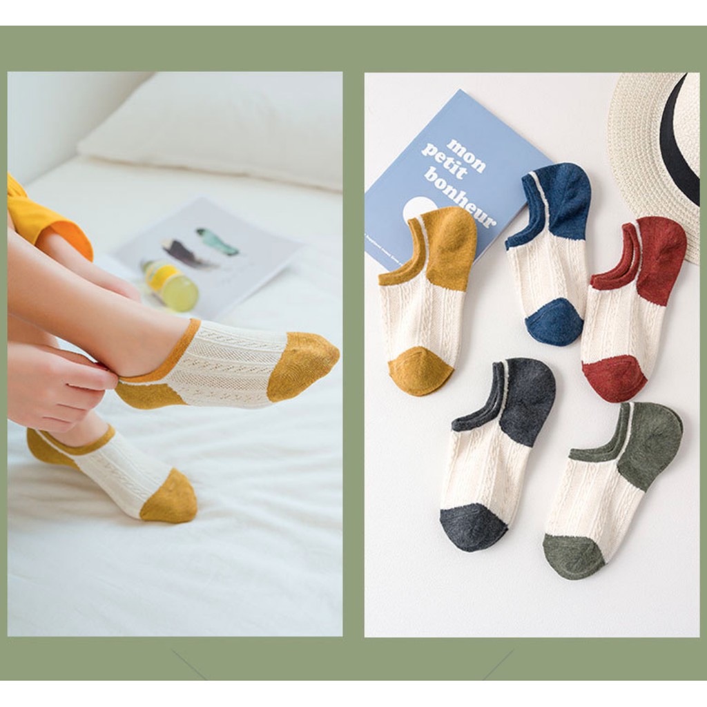 Vớ/ tất lười vải len Mua Tất unisex (muatatshop)