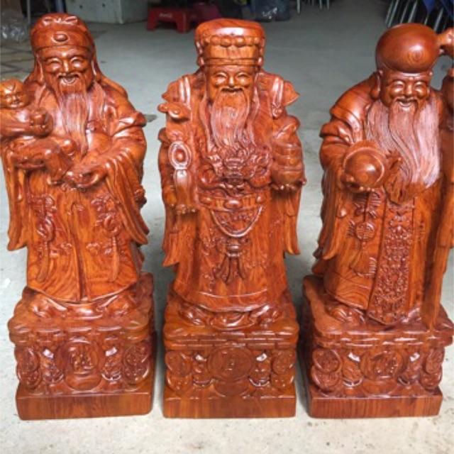 Tam đa Phúc lộc thọ cao 30