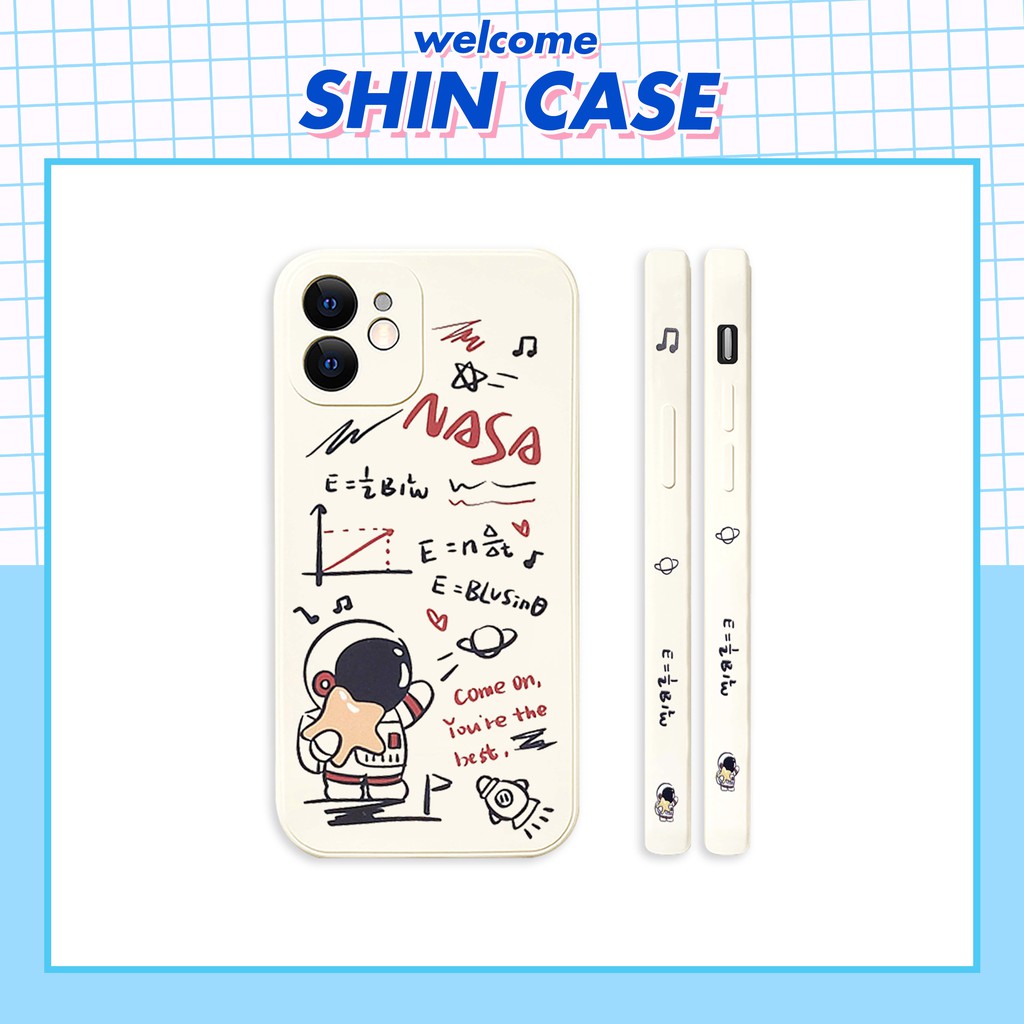 Ốp lưng iphone Nassa cạnh vuông in hình viền 6/6plus/6s/6splus/7/7plus/8/8plus/x/xr/xs/11/12/13/pro/max/plus/promax | BigBuy360 - bigbuy360.vn