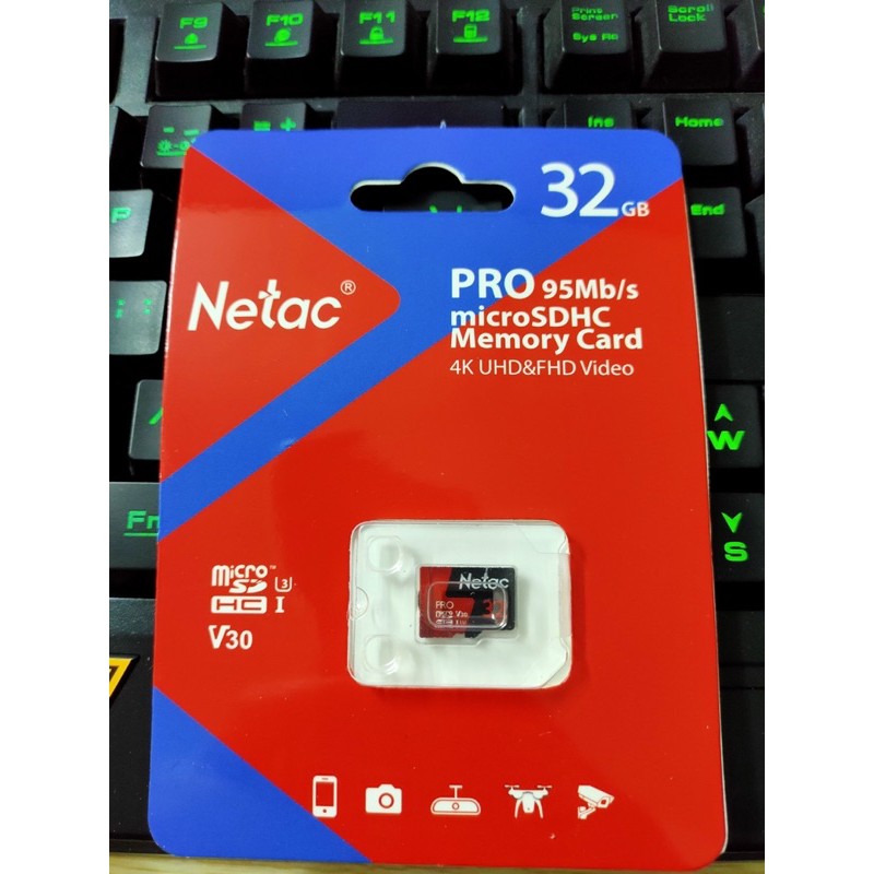 Thẻ nhớ Micro SD Netac 32GB - Bảo hành 01 năm