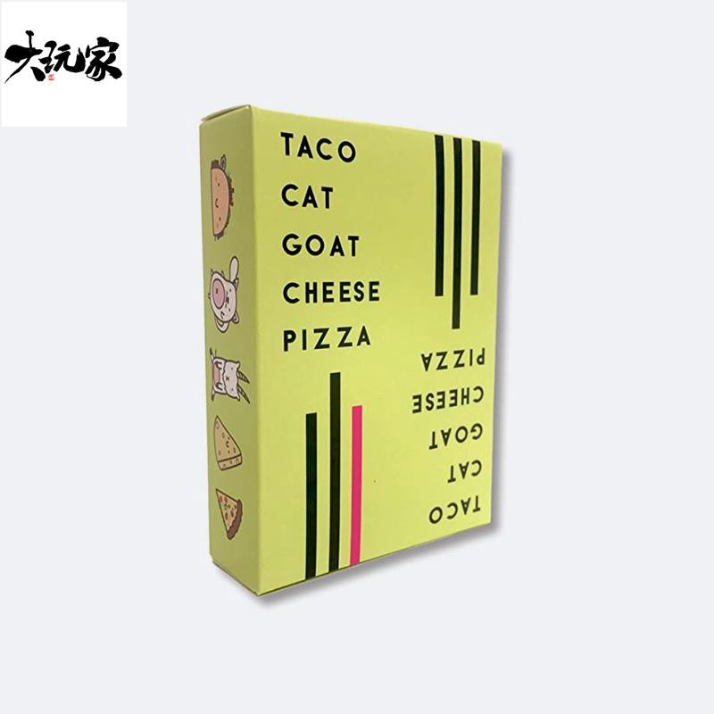 Bộ Thẻ Bài Chơi Game Taco Cat Goat Cheese Pizza Tower Pisa