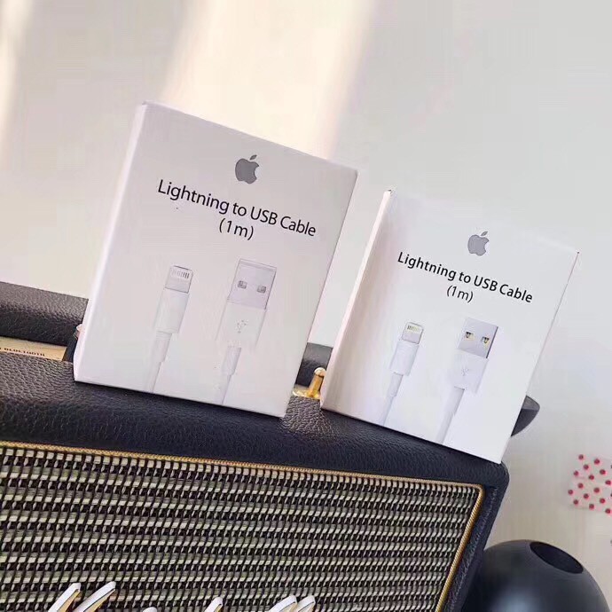 【Hàng sẵn sàng】 100% Nguyên bản Apple iPhone Cáp sạc USB Cáp USB 1m / 2m