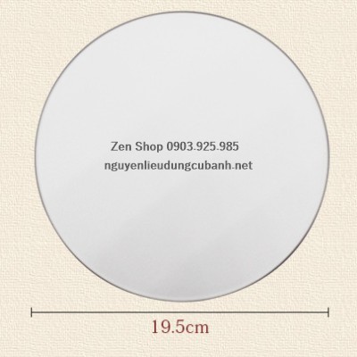 Combo Khuôn và lõi chiffon 8 inch - 20cm