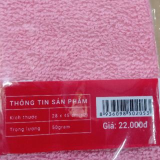 Khăn mặt sợi tre vcv nhập khẩu