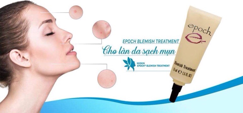 Kem chấm mụn Epoch Blemish Treatment Nuskin