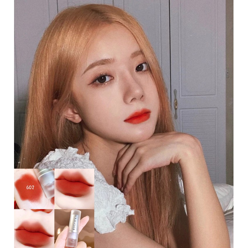 Son matte velvet siêu lì tông màu trà sữa hot trend mỹ phẩm nội địa Trung | BigBuy360 - bigbuy360.vn