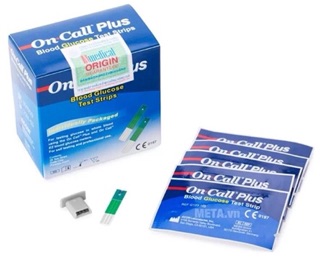 Que thử đường oncall plus-Hộp 25 que