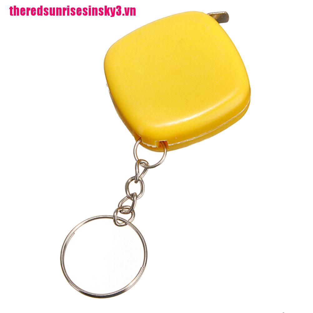 Thước Dây Mini 1m Kèm Móc Khóa Tiện Lợi