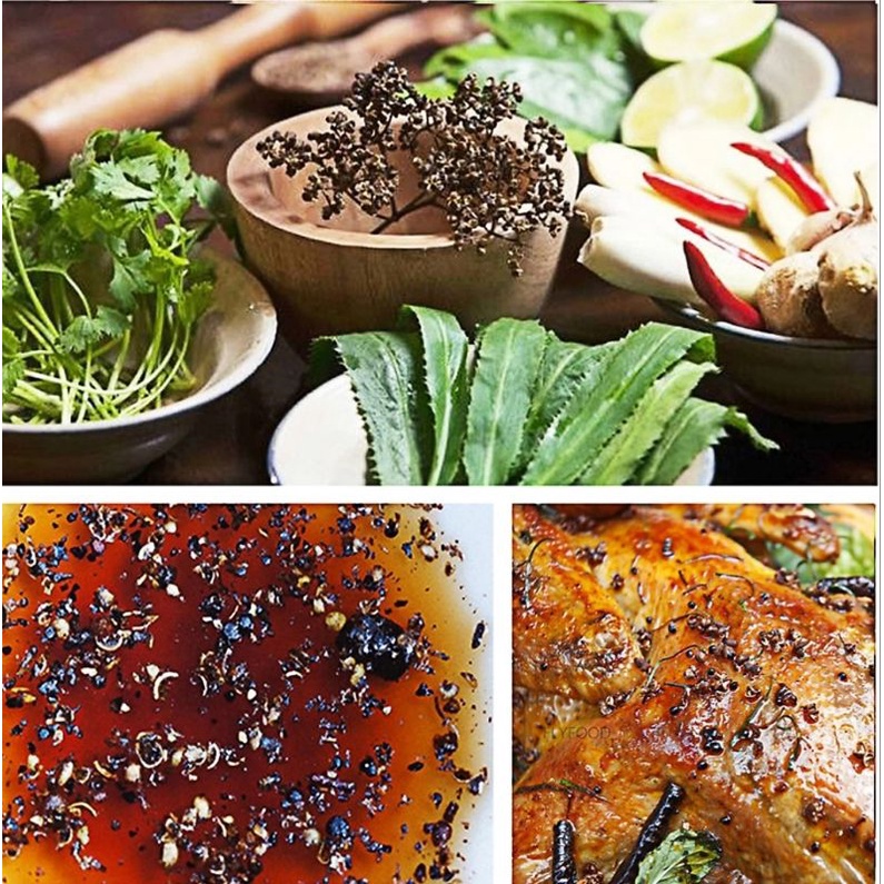 Combo gia vị dùng thử 100 hạt dổi và 100g mắc khén