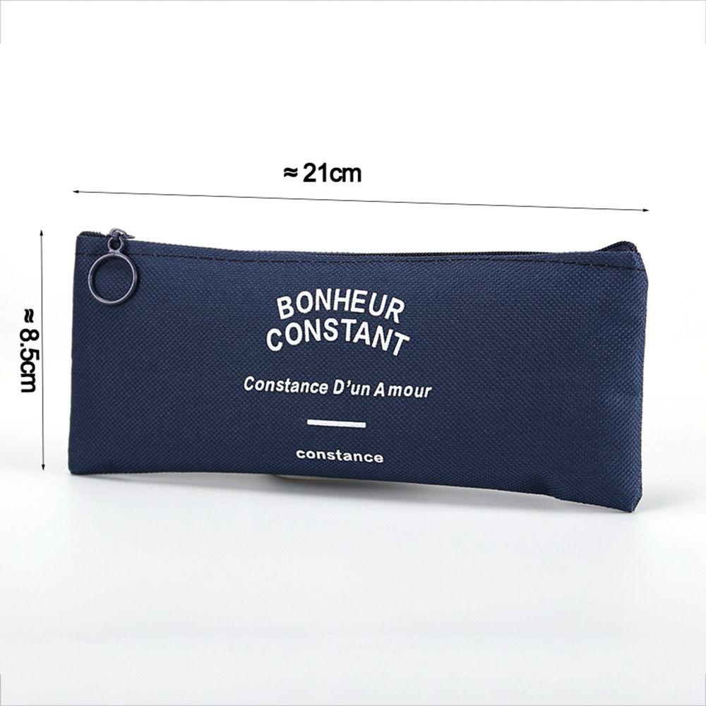 Túi Đựng Bút Bằng Vải Canvas Thiết Kế Dễ Thương Sáng Tạo