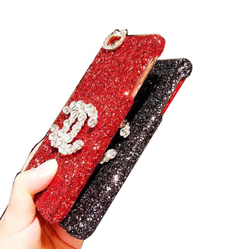 Ốp điện thoại cứng lấp lánh sang trọng thích hợp cho iPhone 13 12 Mini 11 Pro Max X XS XR 8 7 6 6S Plus 5 5S SE