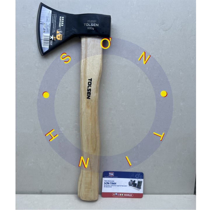 Búa rìu cán gỗ 600g Tolsen 25253