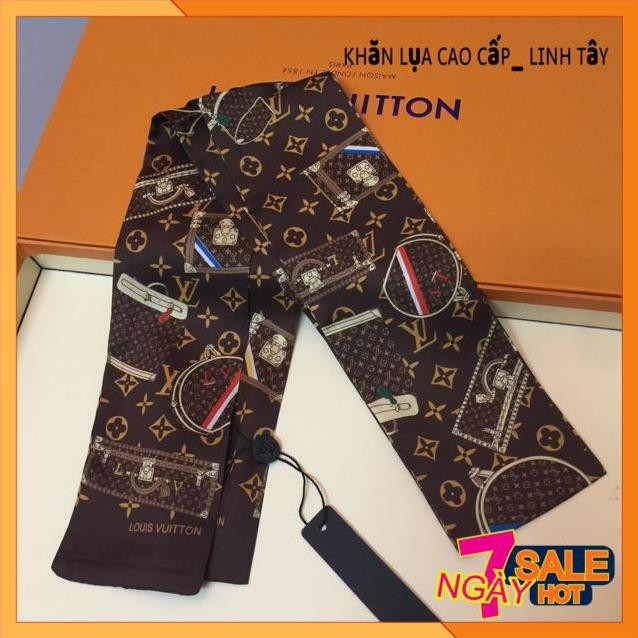Khăn Lụa Bản Nhỏ Hm Phụ Kiện Thắt Nơ Quấn Túi Buôc Tóc Quoàng Cổ Linh Tây Mềm Mại Và Sang Trọng