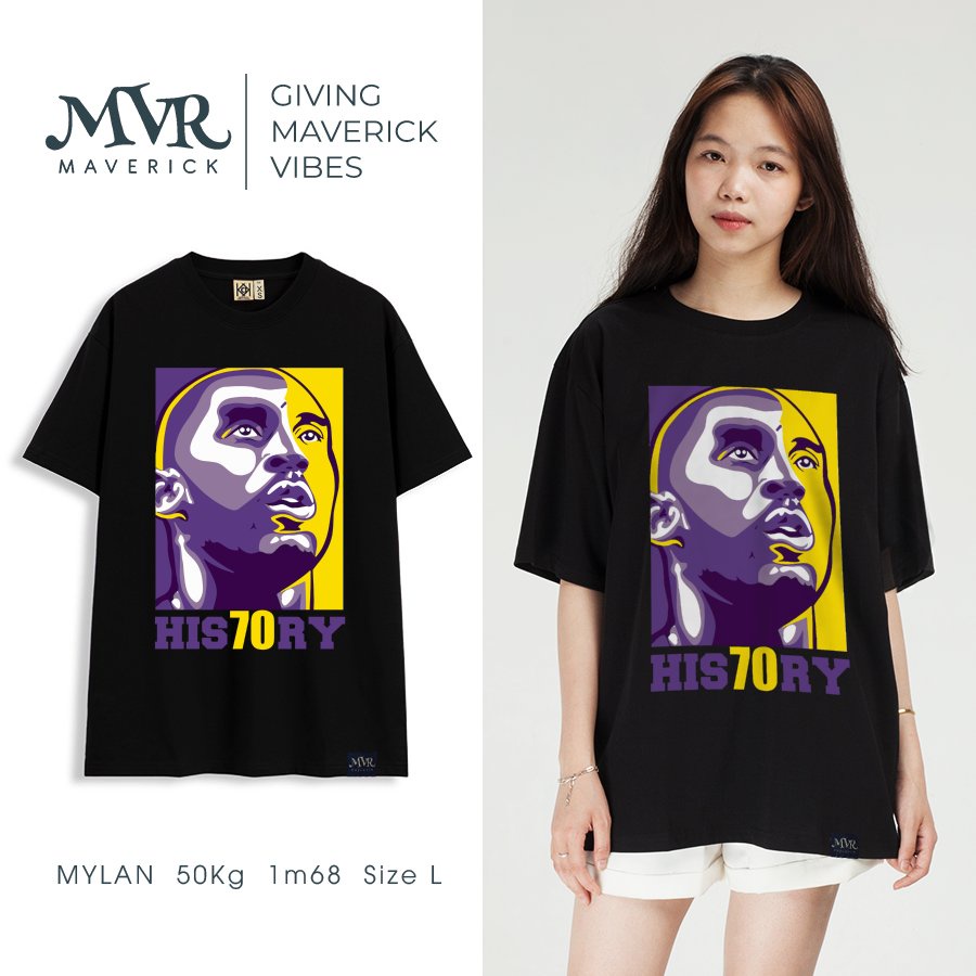 Áo thun nam nữ phom rộng Cotton thoáng mát áo bóng rổ huyền thoại MVR KK3887