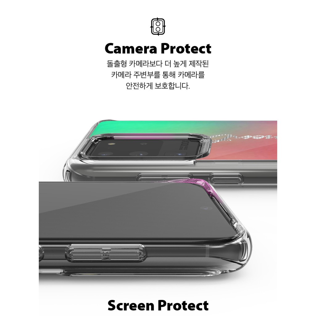 Ốp lưng Galaxy S20 Ultra Ringke Fusion (Galaxy S20 Ultra Case) - Nhập khẩu Hàn Quốc