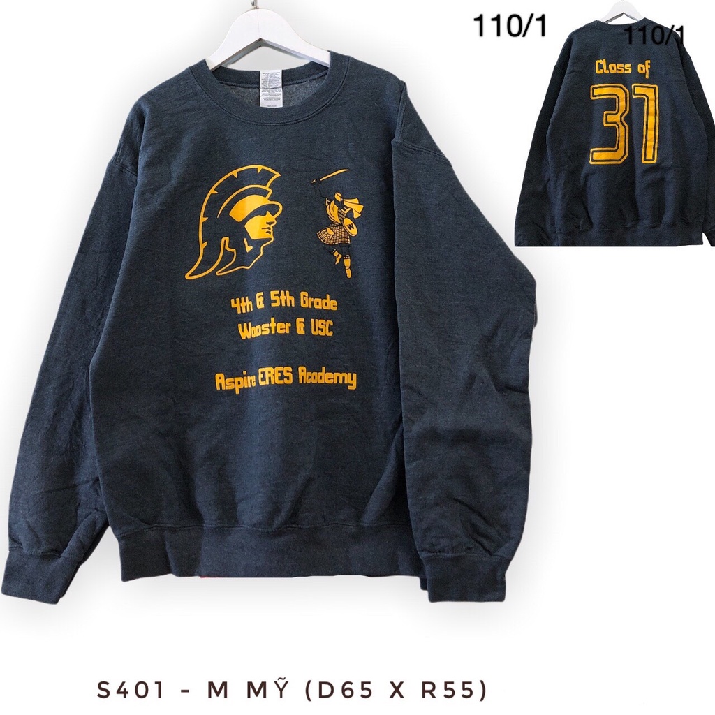Áo Sweater nữ, nam 2hand, chất dày, size XL/XXL - 1911-2