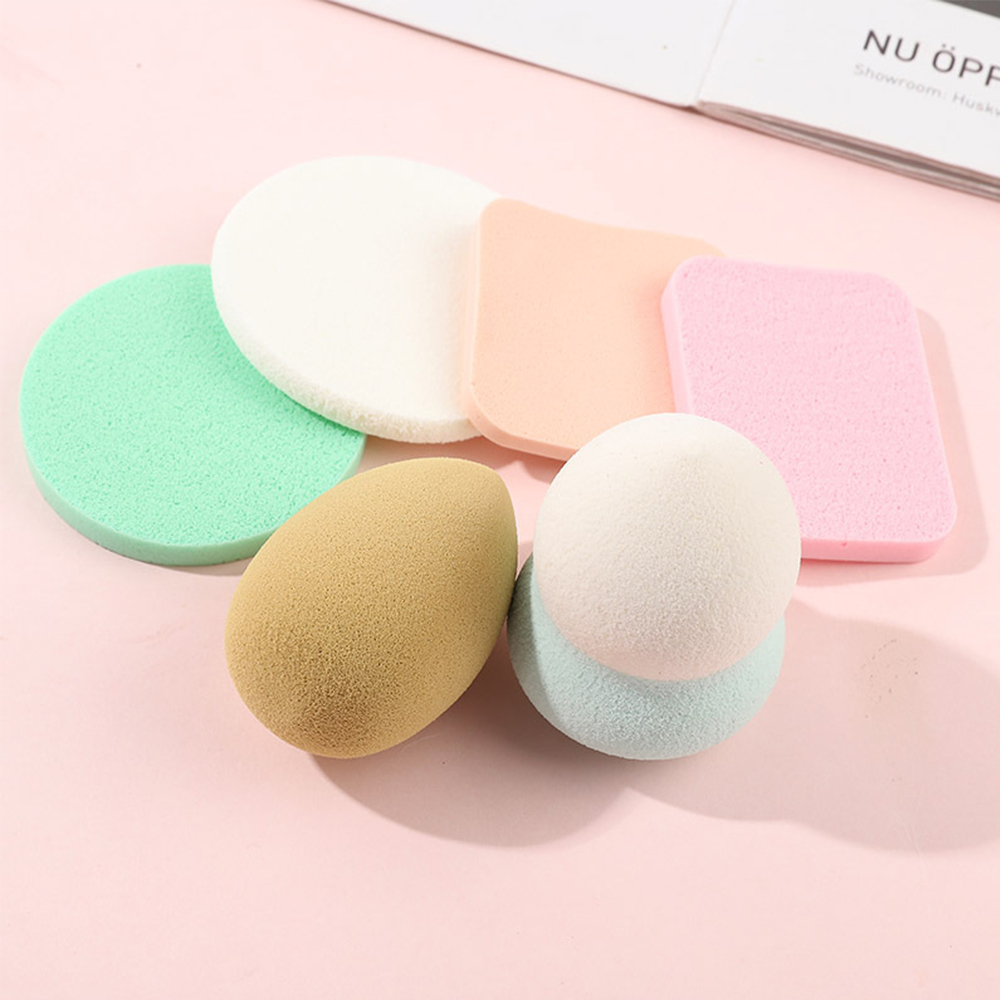 [Hàng mới về] Set 6 mút chuyên dụng để trang điểm dành cho nữ màu sắc ngẫu nhiên