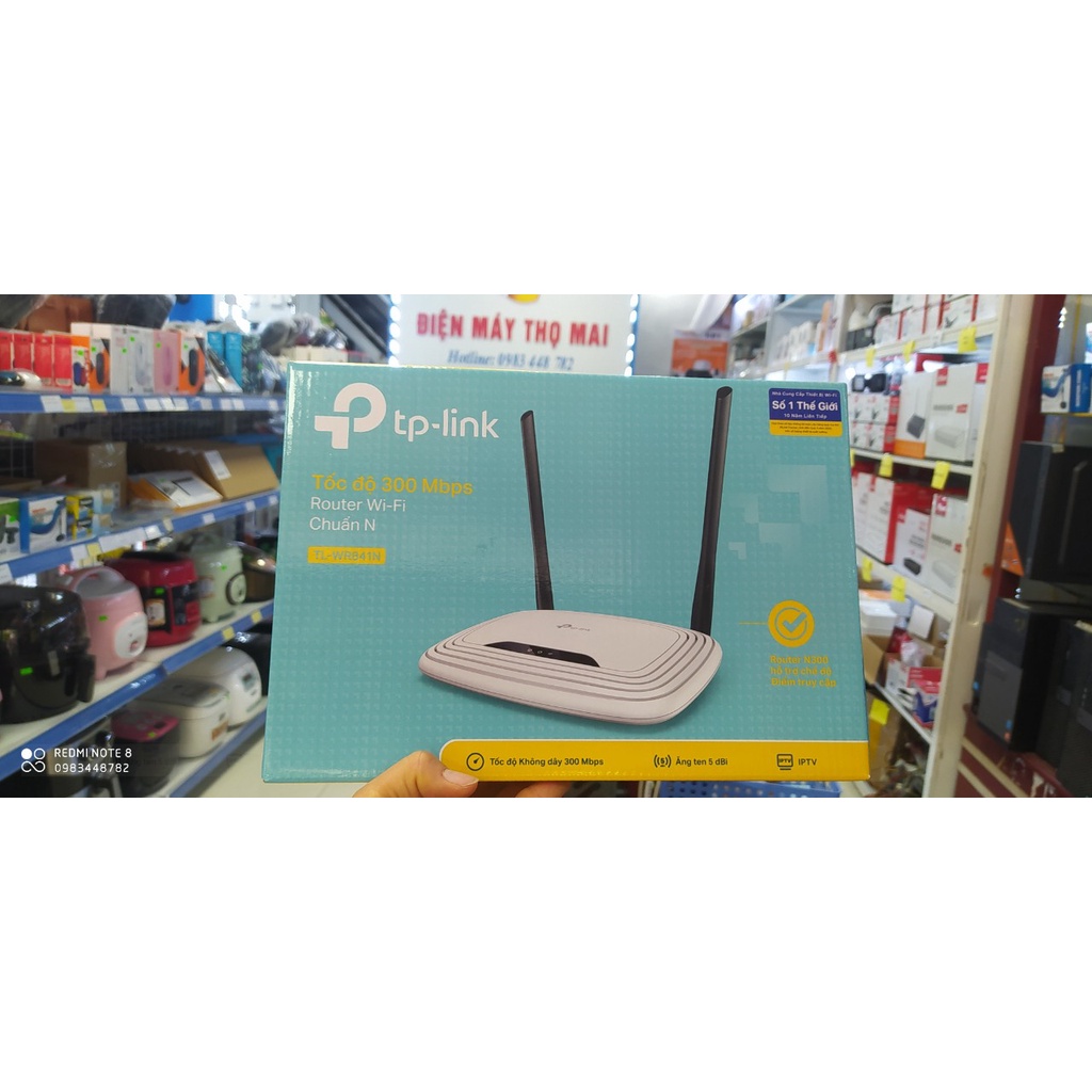 BỘ PHÁT WIFI TP LINK  TL - WR 841, TP link 841N