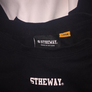 Pass tee 5theway biglogo đen