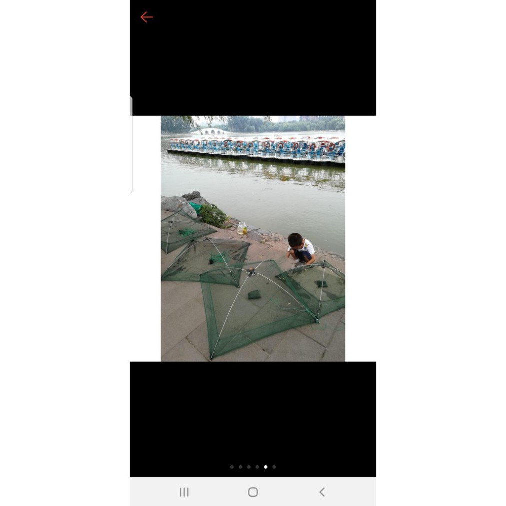 Vó Bắt Tôm, Cua, Cá, Tép..