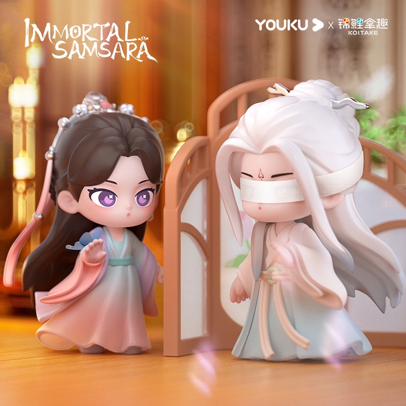 YOUKU x KOITAKE Mô hình chibi "Trầm Vụn Hương Phai"