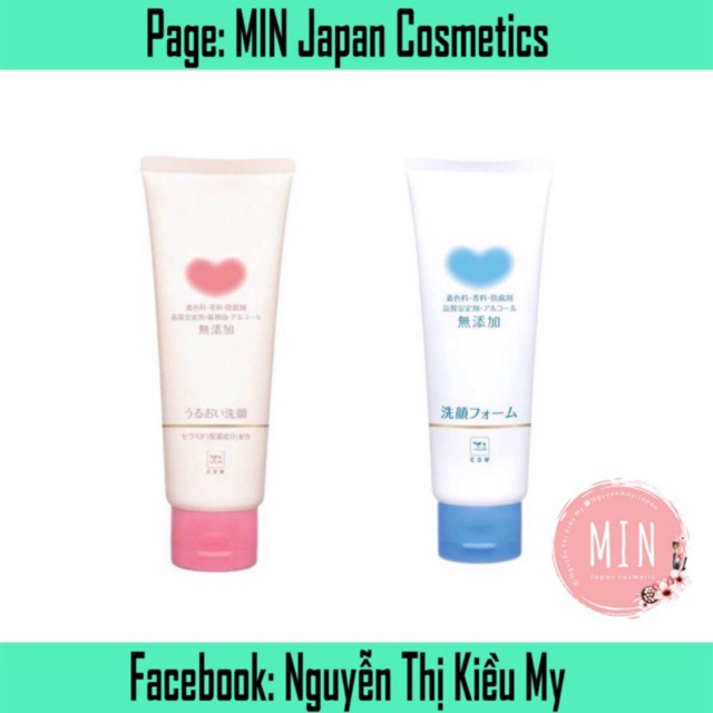 Sữa rửa mặt sữa dê Cow Mutenka