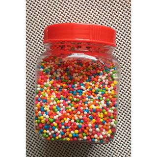 Bông đường bi đủ màu- hũ 100gr