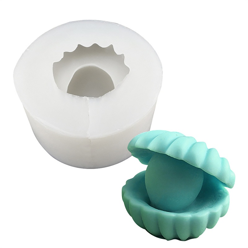 Khuôn Làm Xà Phòng Hình Vỏ Sò 3D Dễ Thương
