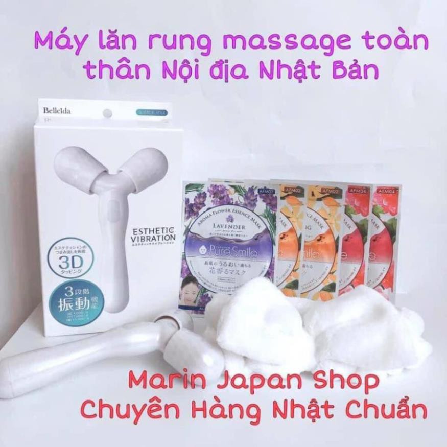 (Sale 1500k -->> 650k) Máy Massage 3D rung cầm tay Esthetic Vibration hàng nội địa Nhật Bản