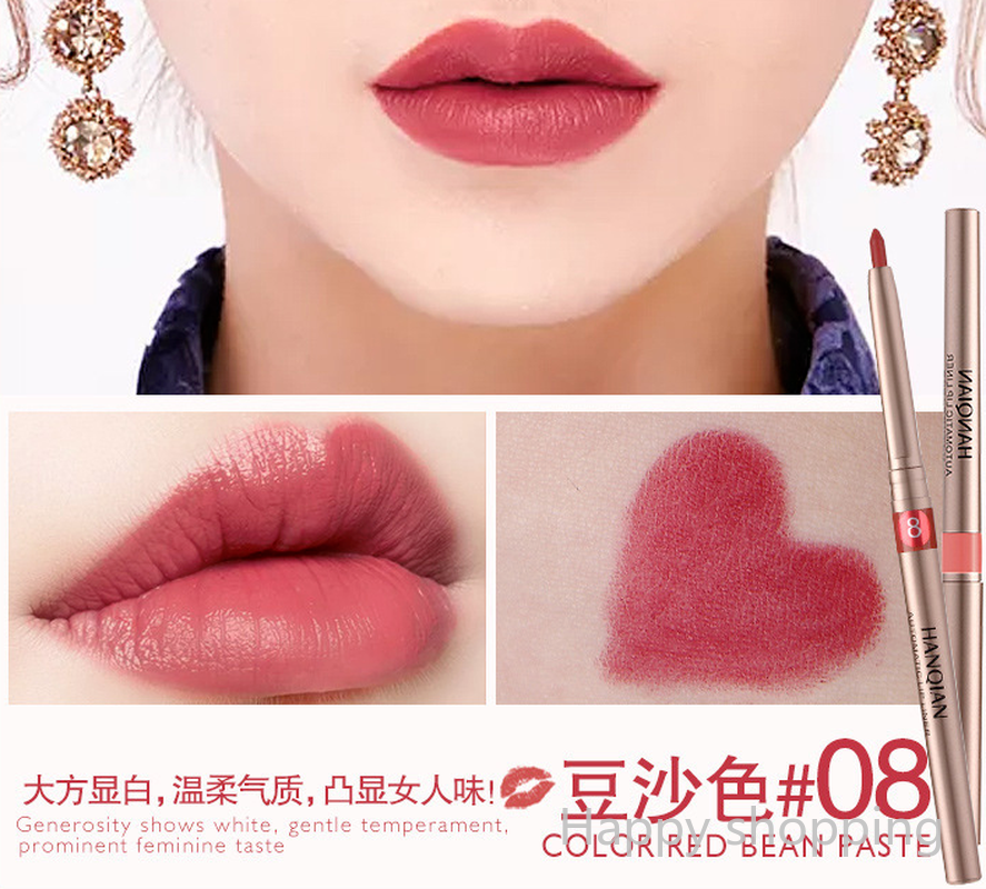 (Hàng Mới Về) Chì Kẻ Viền Môi Xoay Tự Động Chống Thấm Nước Lâu Trôi Không Lem Màu | BigBuy360 - bigbuy360.vn