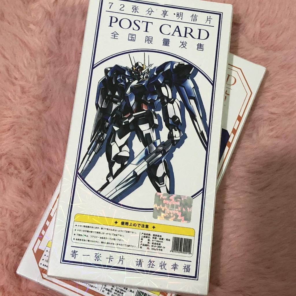 Hộp ảnh Postcard Dũng sĩ Hesman có lomo sticker ảnh dán anime