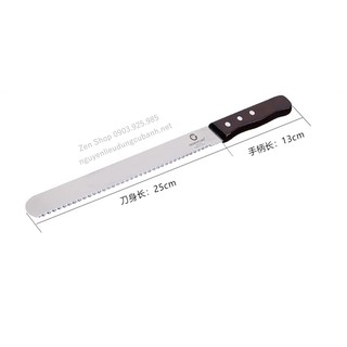Dao cắt bánh mì, Bông Lan - 38cm