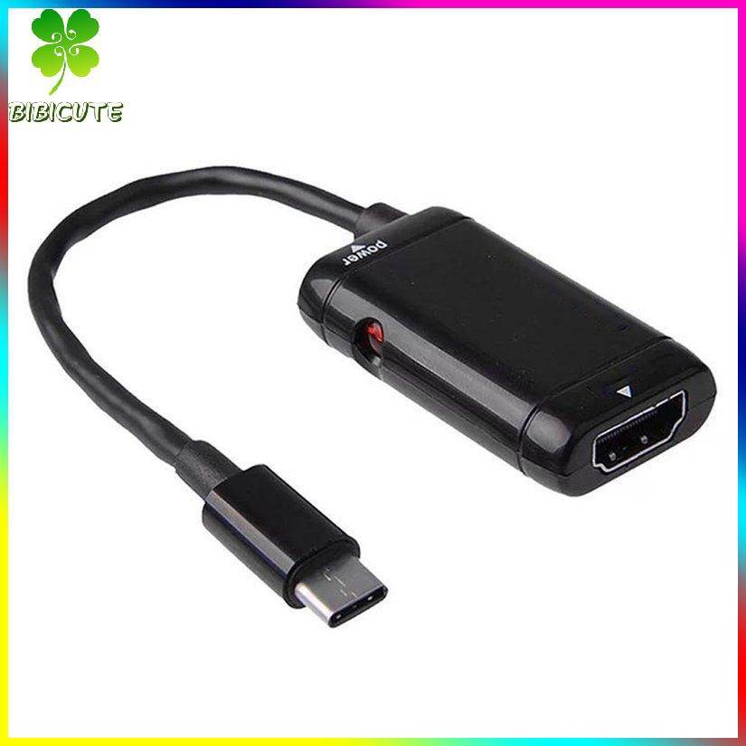 Cáp Chuyển Đổi 311 Usb-c Type C Sang Hdmi-compatible Usb 3.1 Tv Cho Mhl Android