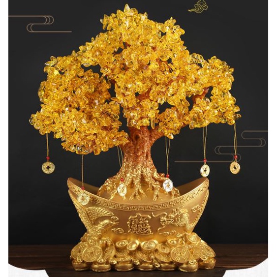 Cây thần tài, cây tài lộc chậu thỏi vàng phát tài phát lộc