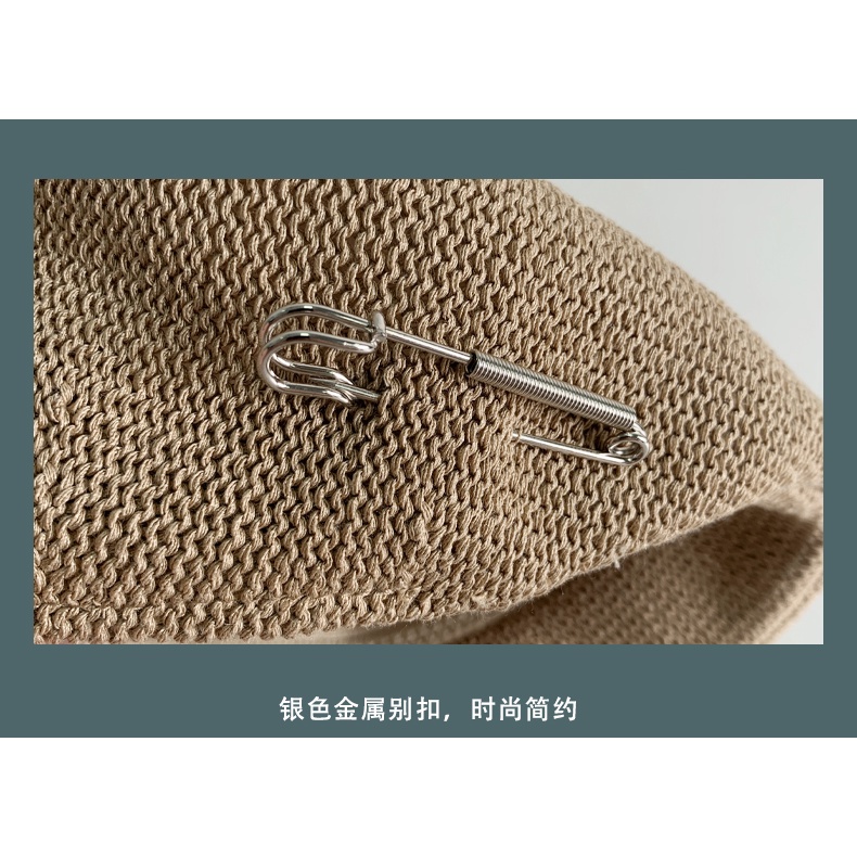 Mũ Beret Mỏng Thoáng Khí Chống Mài Mòn Màu Đen Ngọt Ngào Thời Trang Xuân Hè Cho Nữ