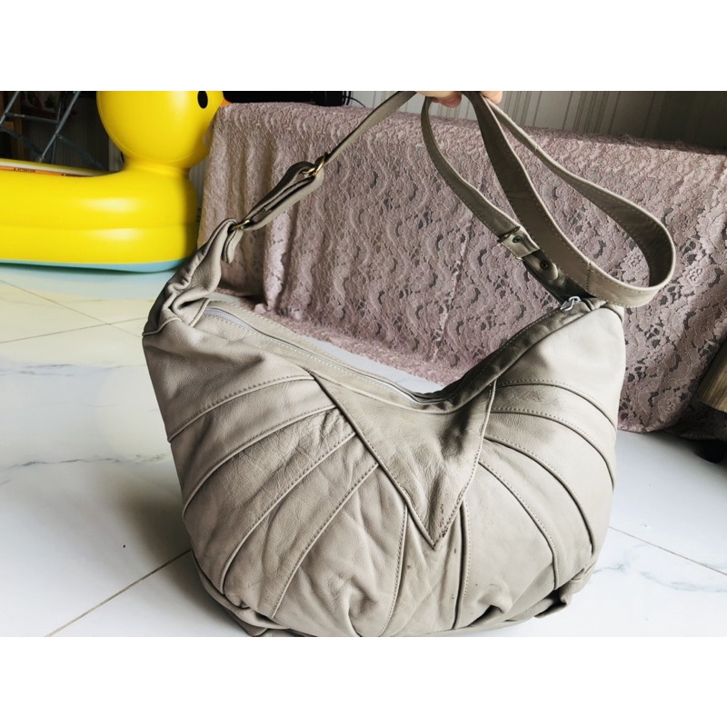 Túi si da bò ghép đeo chéo của Mexico