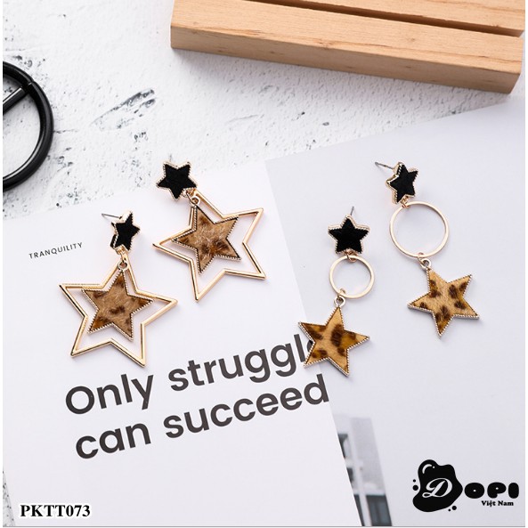 Bông tai hình ngôi sao cá tính