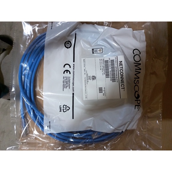 Cáp mạng, Dây nhảy Patch cord  CAT6 dài 10m, 15m, 20M COMMSCOPE cao cấp tốc độ 1000MBps