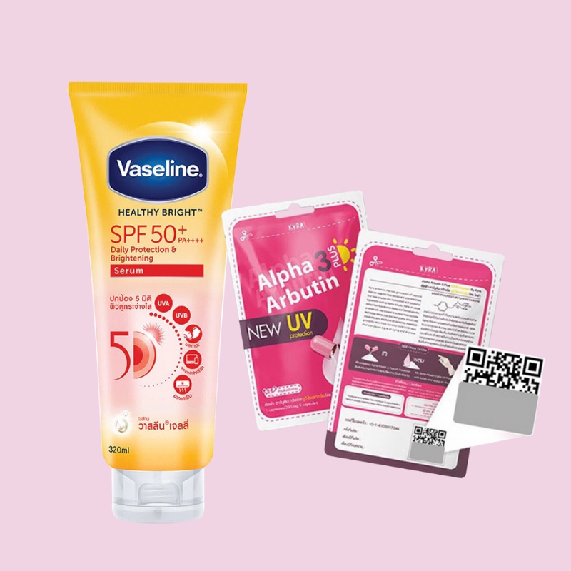 Sữa dưỡng thể Thái Lan Vaseline 50X Healthy Bright Daily Protection
