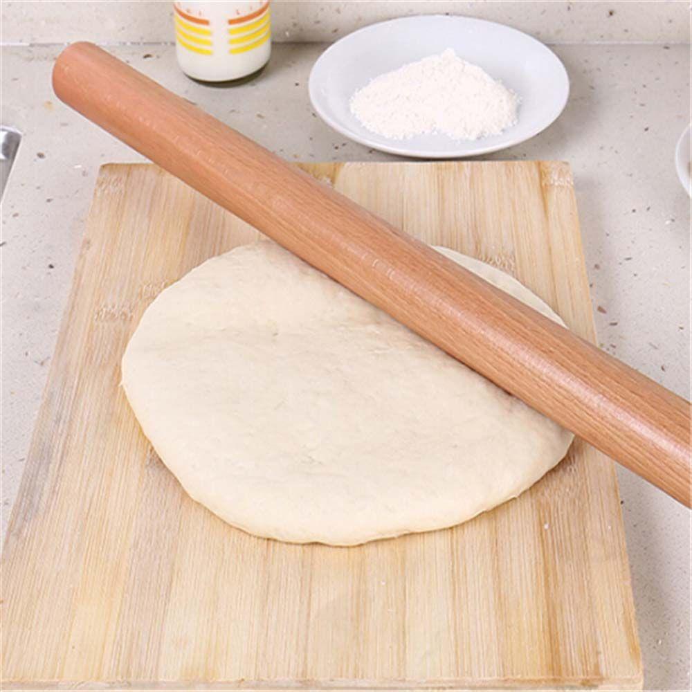 YIYU Cây Lăn Bột Làm Bánh Bằng Gỗ Chống Dính Tiện Dụng Cho Nhà Bếp