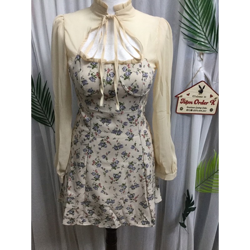 [Sẵn Hàng]♥️Đầm,Váy Cổ Nga Hoa Nhí 1 Lớp(ảnh thật)Size S->L Linh Ngọc Đàm | BigBuy360 - bigbuy360.vn