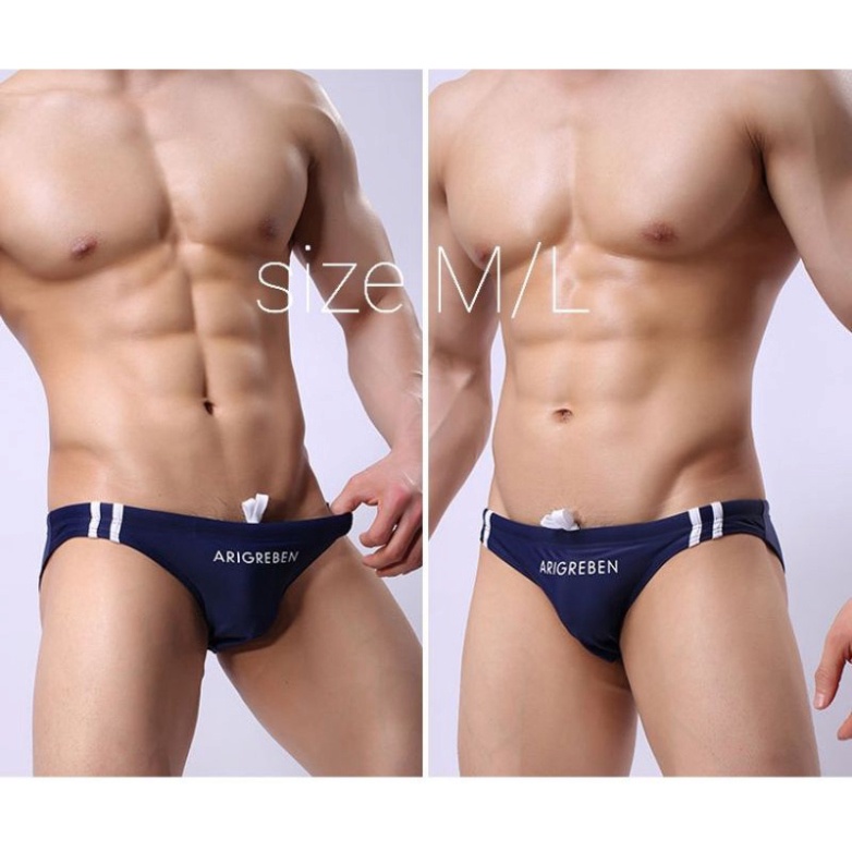 Quần bơi nam Arigreben kiểu tam giác dây rút - Bikini sexy siêu hot ngày hè đi du lịch, đi biển đi bơi - Hàng nhập khẩu | BigBuy360 - bigbuy360.vn