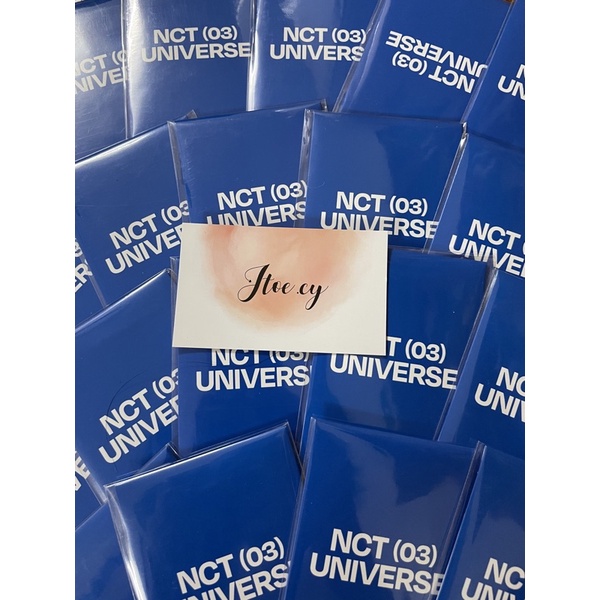 Có sẵn ID CARD SET UNIVERSE NCT nguyên seal