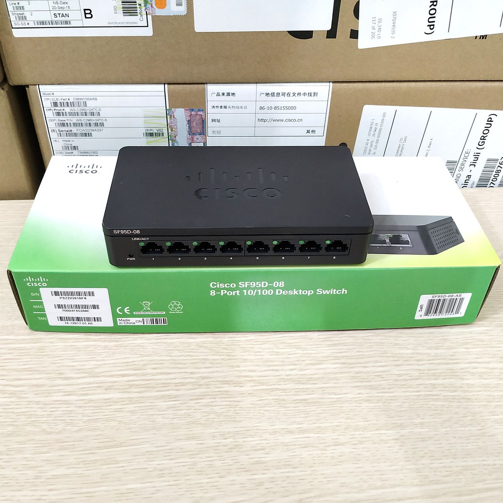 Switch Cisco SF95D-08 8 cổng 10/100Mbps